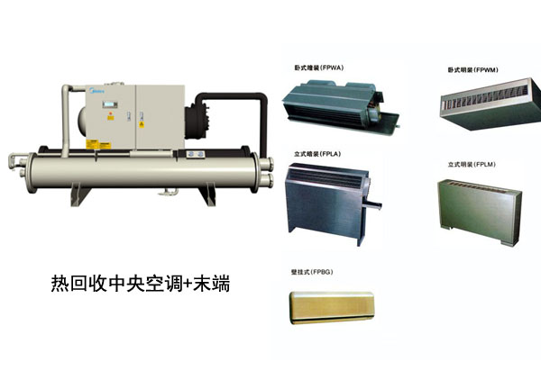 熱回收中央空調機組加空調末端