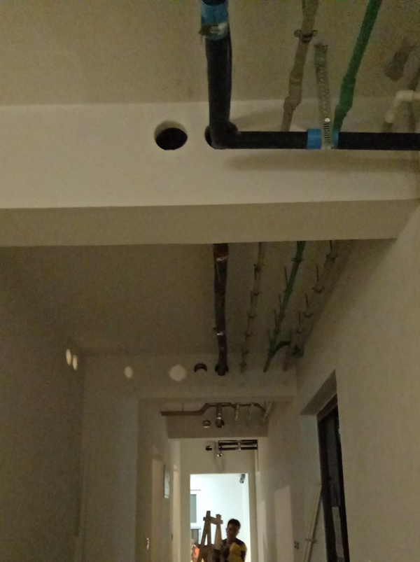 冷媒管安裝效果圖