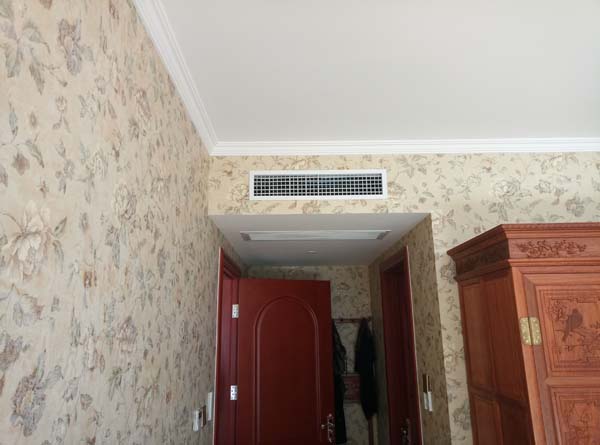 次臥中央空調安裝效果圖